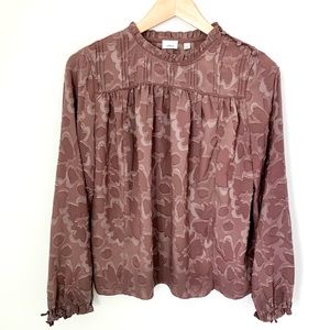 ARITZIA Wilfred Delicate Floral Blouse